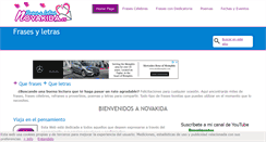Desktop Screenshot of novakida.es