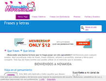 Tablet Screenshot of novakida.es